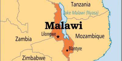 Mapa de lilongwe, Malawi